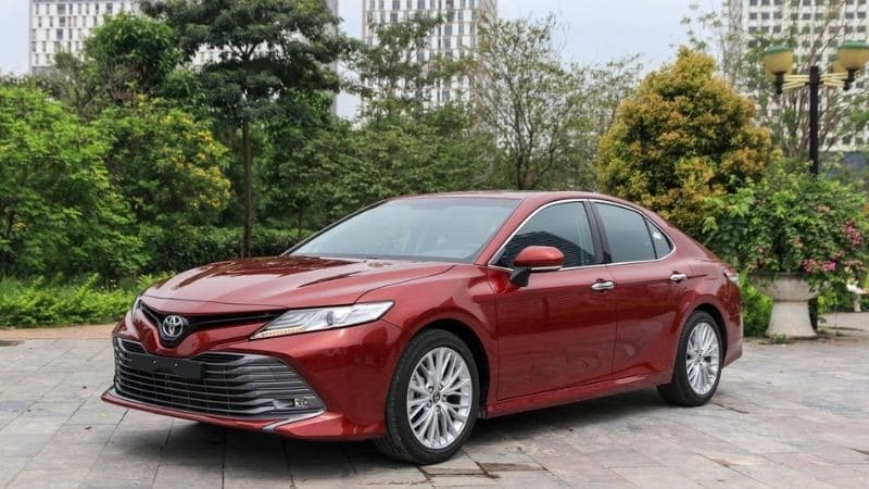kích thước xe hơi toyota camry
