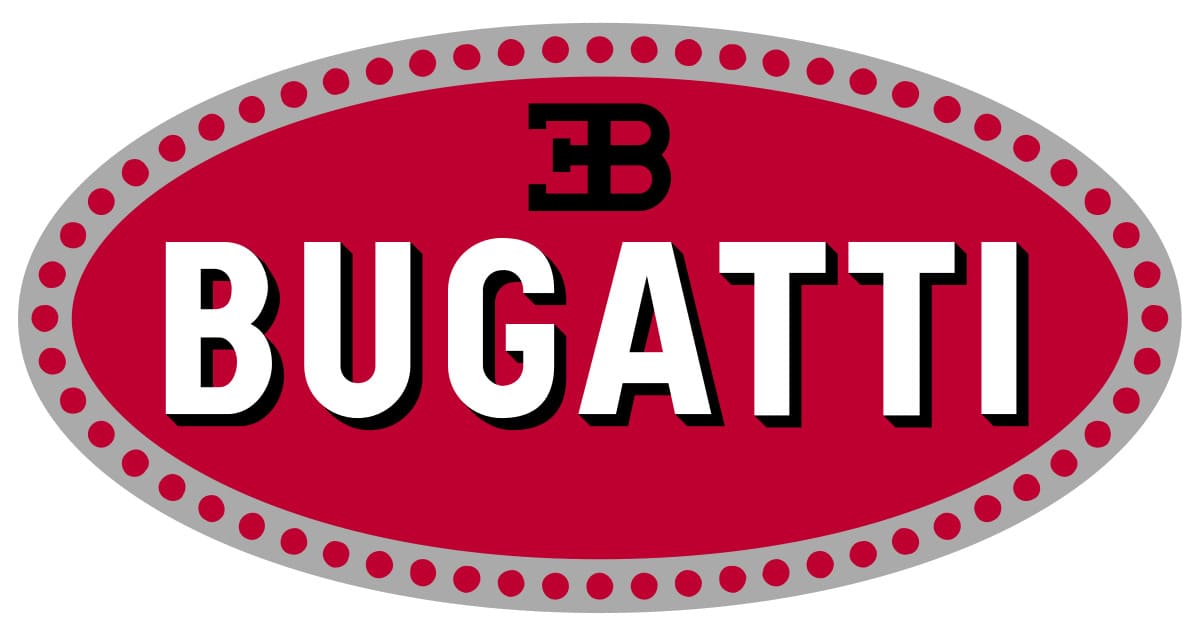 logo xe hơi bugatti