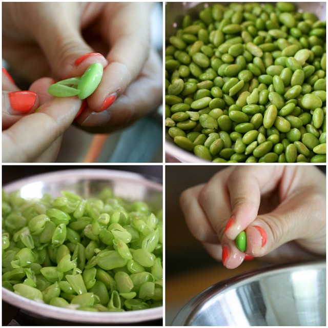 Súp Lạnh Edamame lá thơm