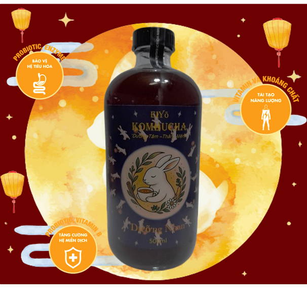 KOMBUCHA DƯỠNG NHAN – ĐẸP DA, AN THẦN