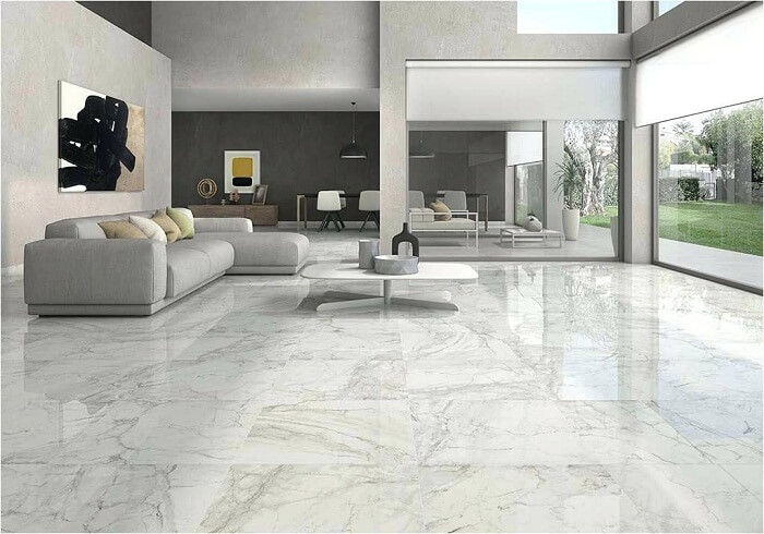 Đá marble nhân tạo lát nền nhà 