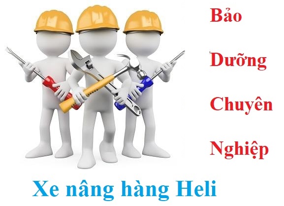 Chương trình bảo dưỡng định kì xe nâng Heli đầu năm 2019