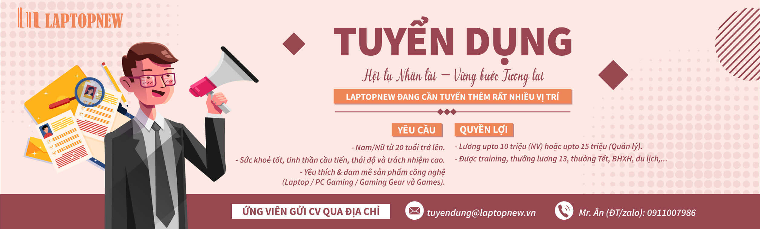 NHÂN VIÊN KẾ TOÁN | LAPTOPNEW