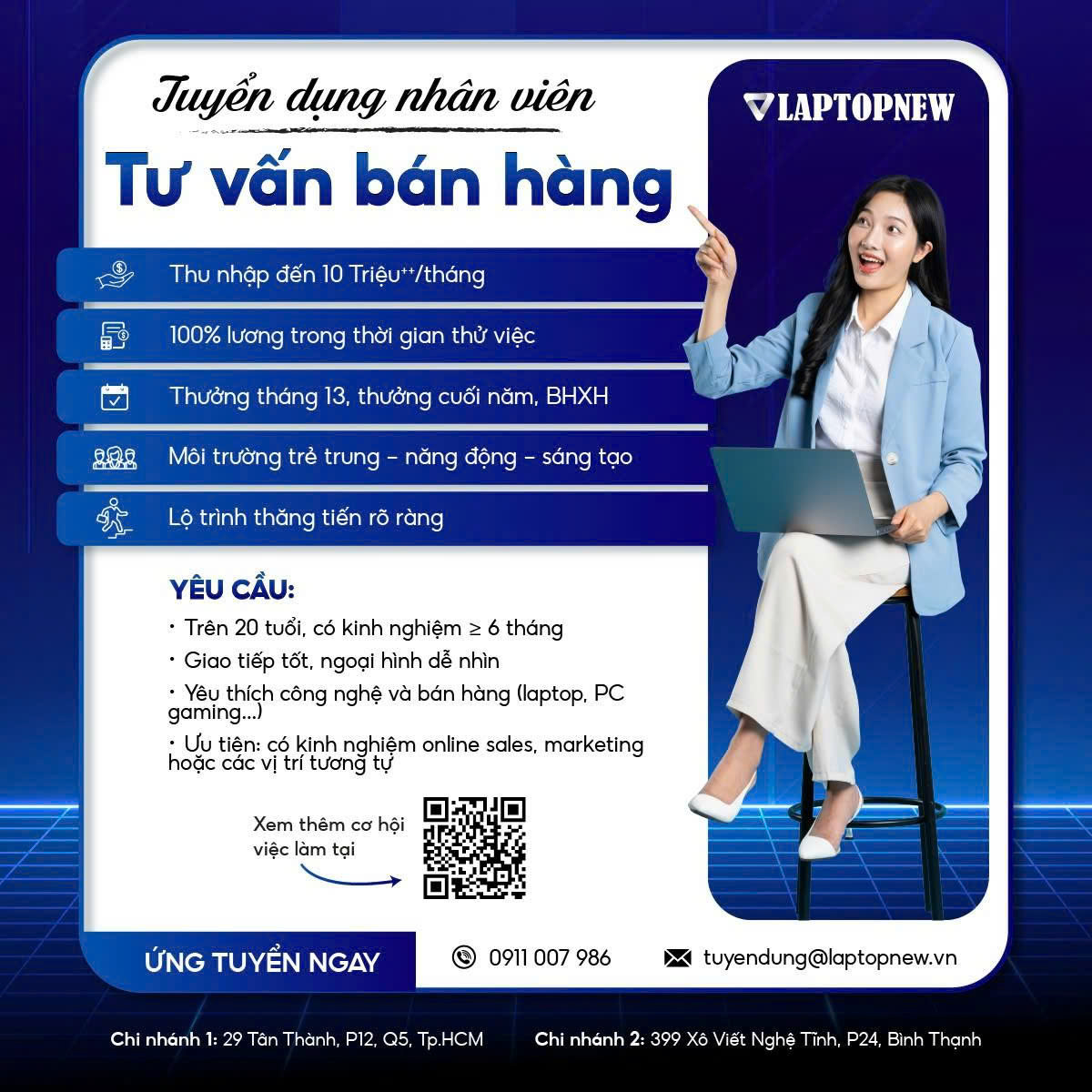 Nhân viên tư vấn - bán hàng