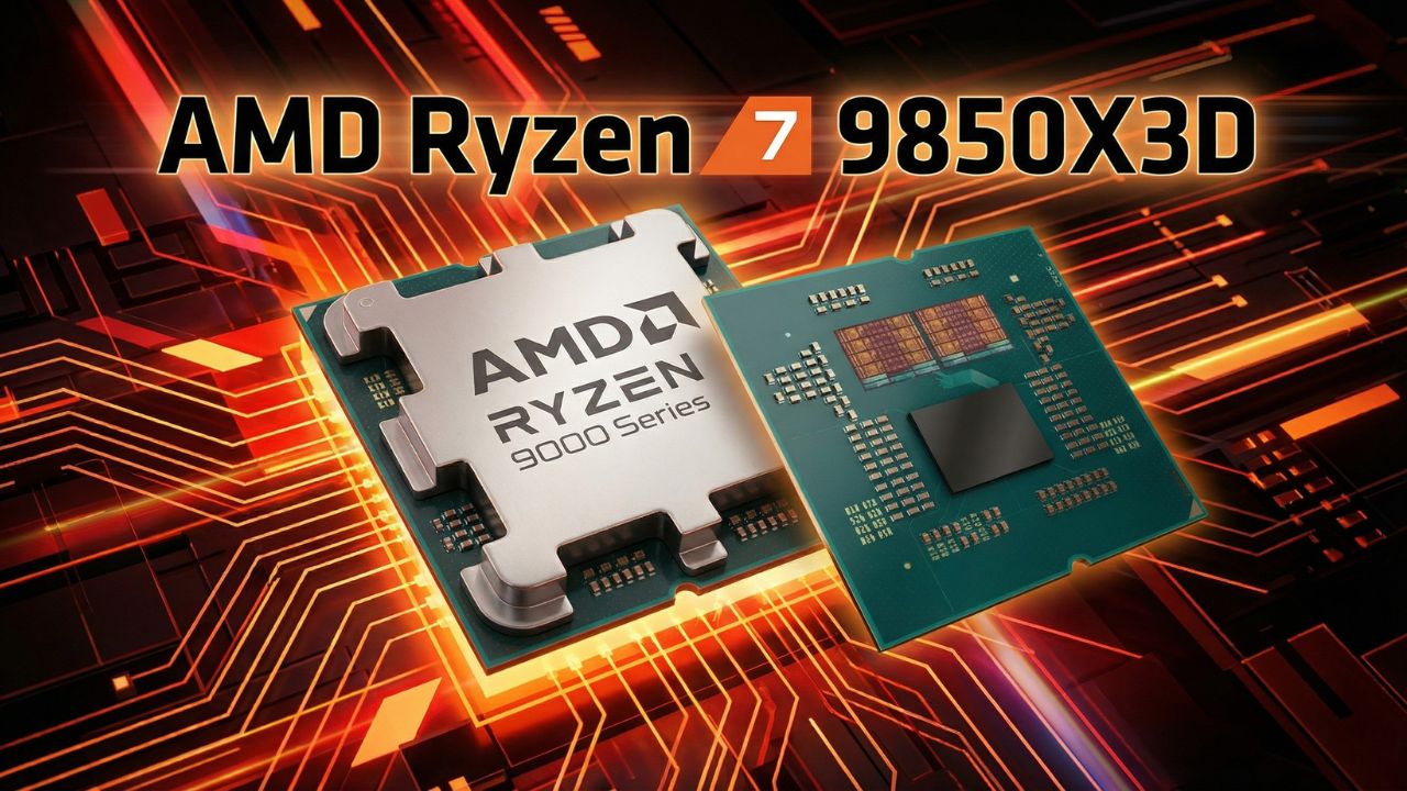 AMD Ryzen 7 9850X3D: CPU sắp lên kệ với giá dưới 500 USD
