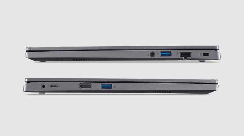 Cổng kết nối của laptop Acer Gaming Aspire 5 A515