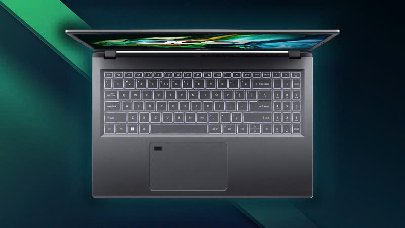 Bàn phím của laptop Acer Gaming Aspire 5 A515