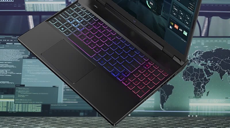 Bàn phím của laptop Acer Predator Helios Neo 16 