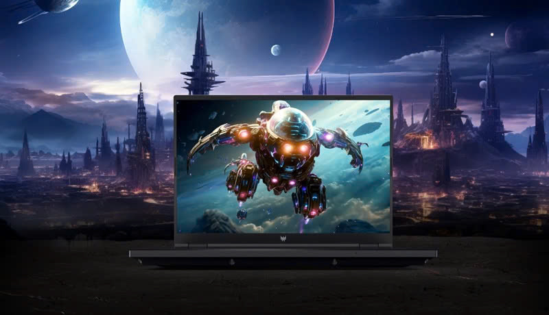 Màn hình của laptop Acer Predator Helios Neo 16 