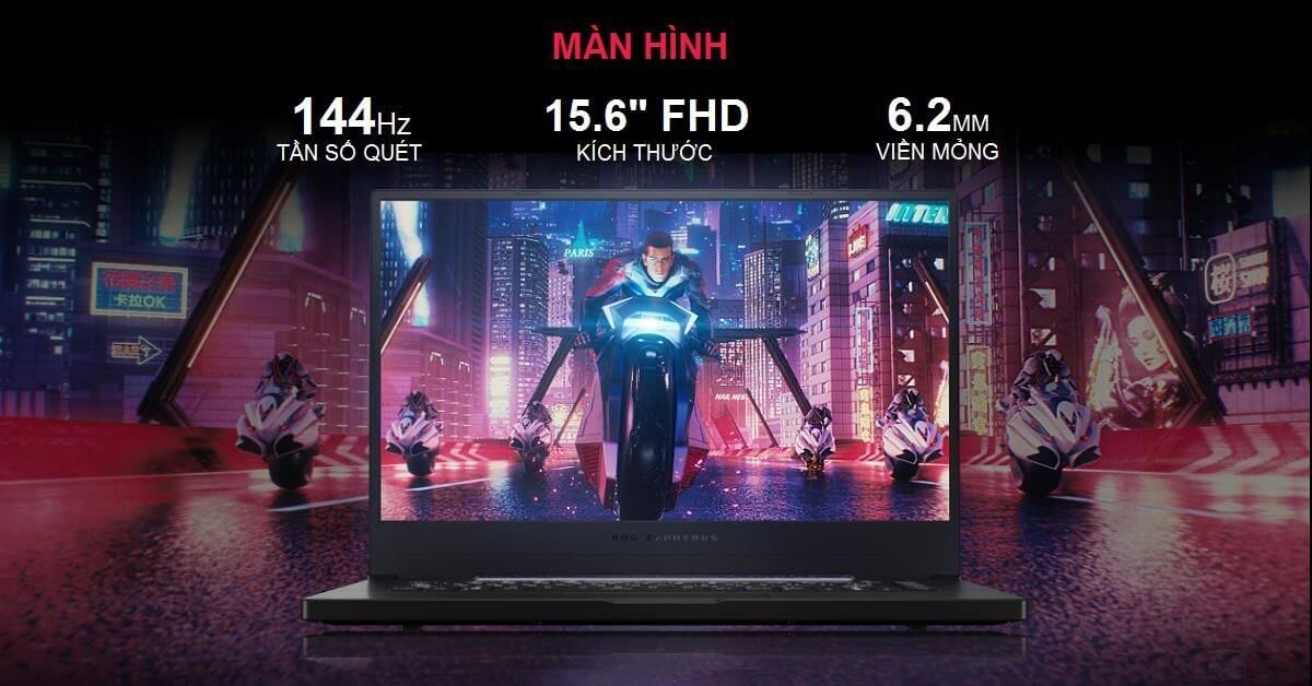 Màn hình tần số quét cao 144Hz