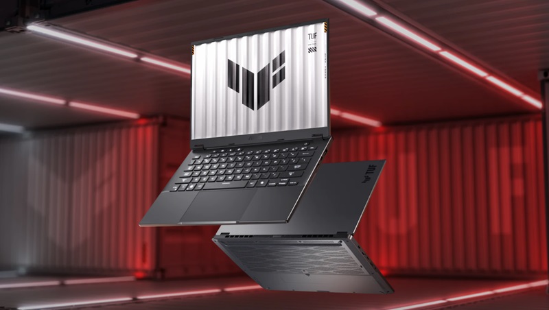 Thiết kế của laptop Asus TUF Gaming A14