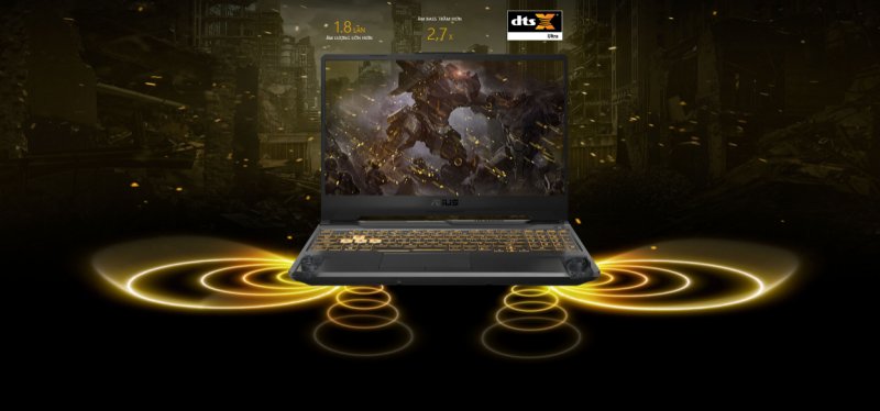 Âm thanh của Asus TUF Gaming F15 FX506LI