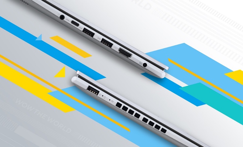 Cổng kết nối của ASUS Vivobook 14 OLED A1405
