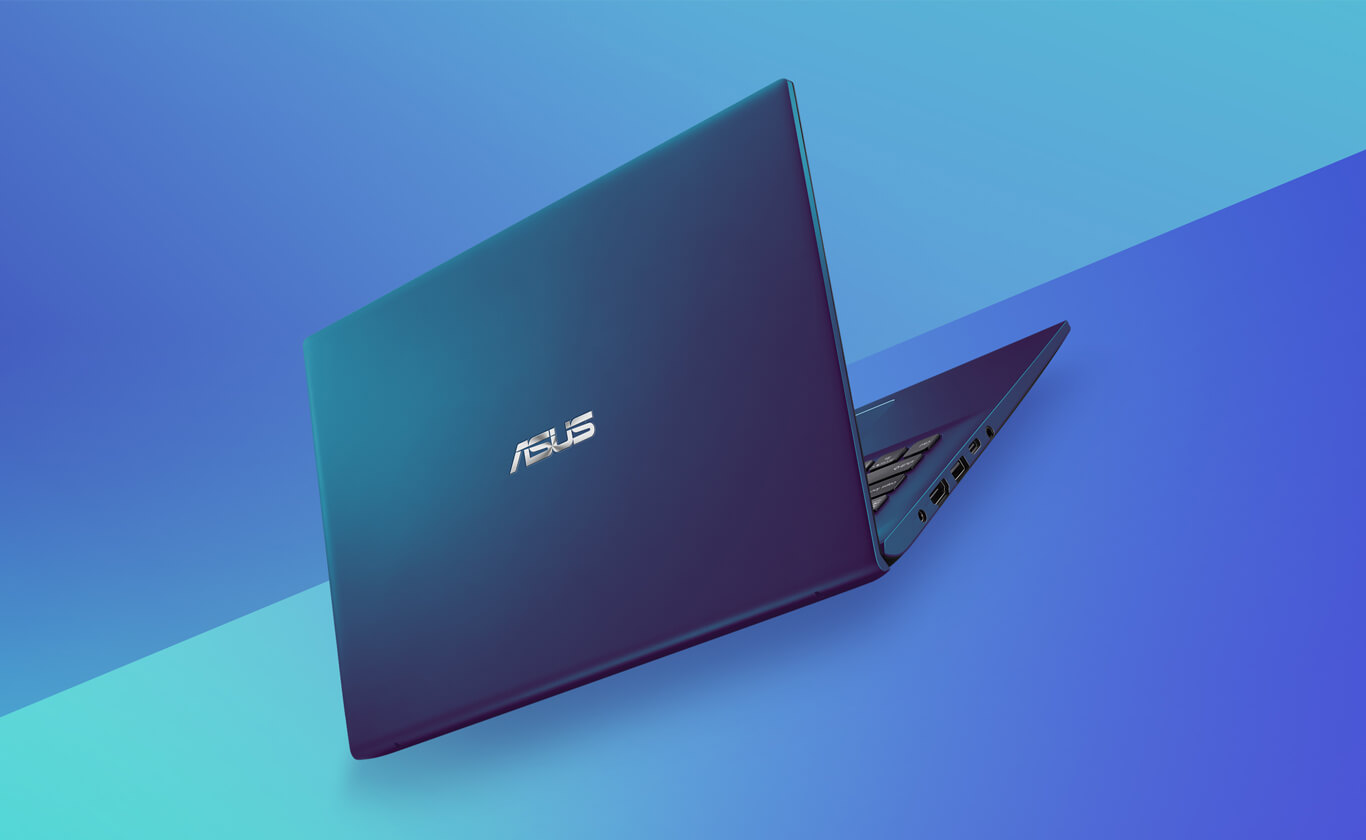 laptop asus màu xanh