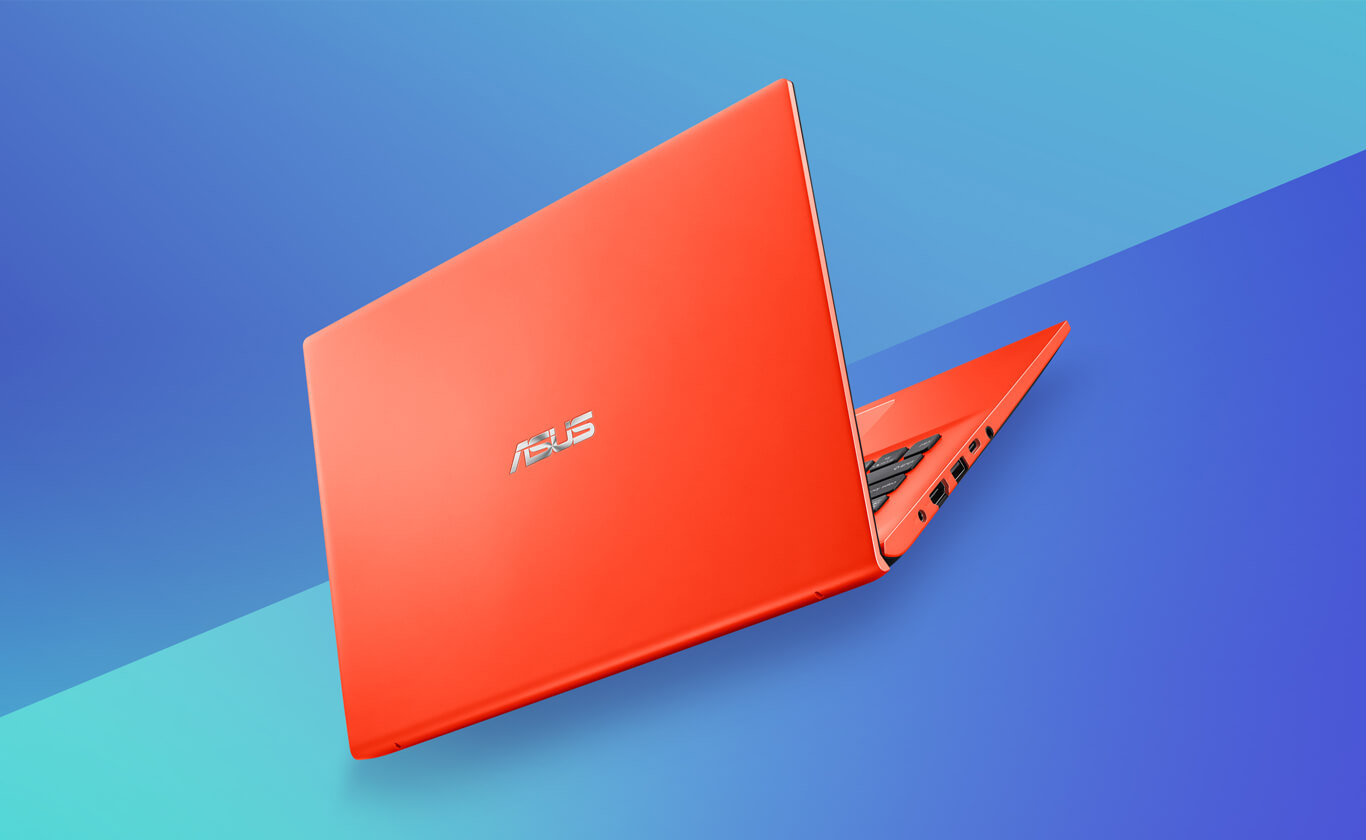 laptop asus màu đỏ trẻ trung năng động