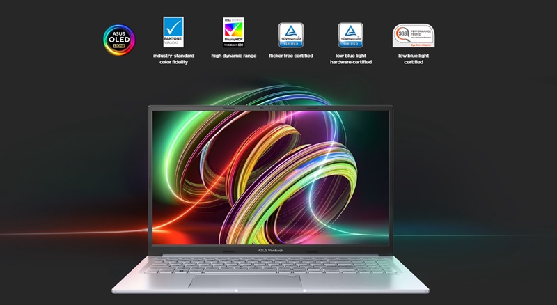 Màn hình OLED của laptop Asus Vivobook 15X OLED M3504