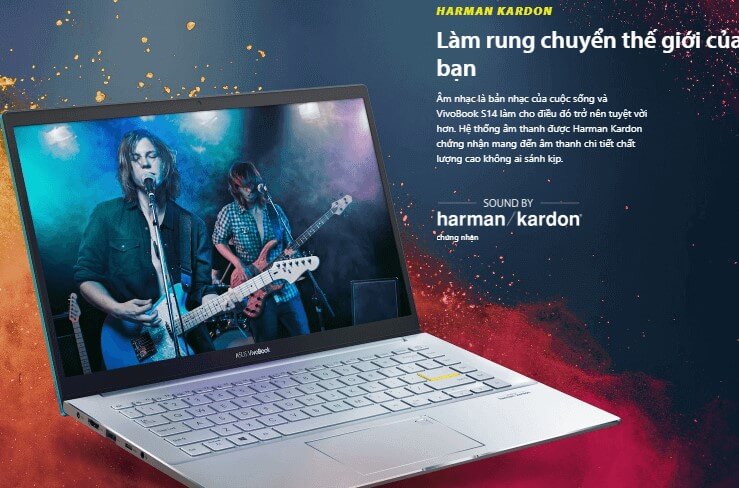 Âm thanh của Asus Vivobook S433