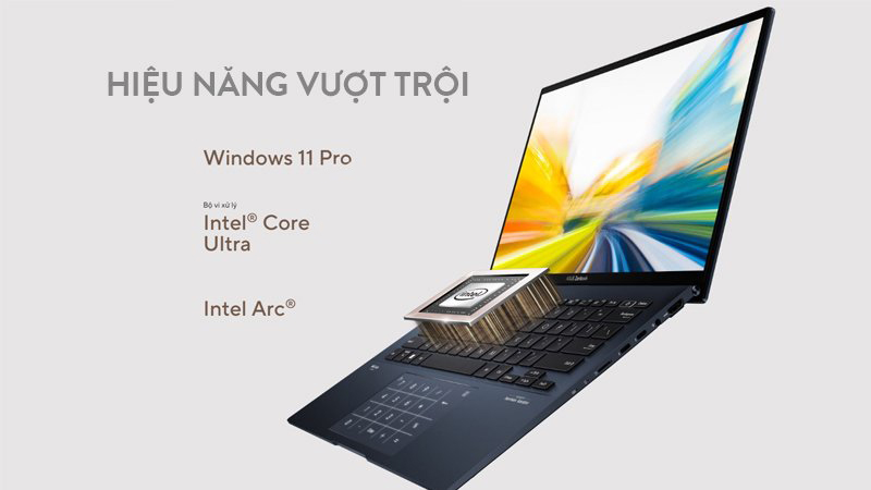 Cấu hình của laptop Asus Zenbook 14 OLED