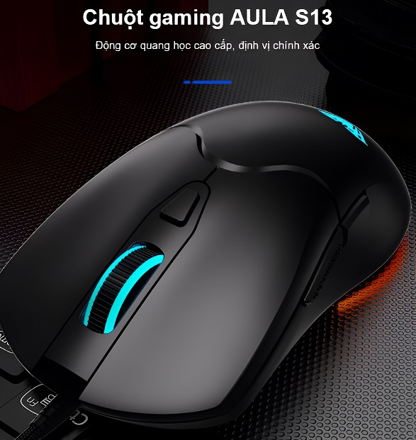Các nút của chuột gaming Aula S13 PRO RGB
