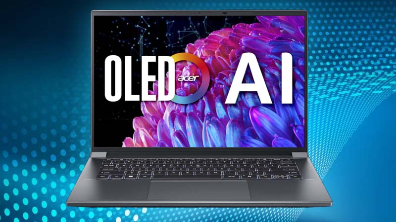 Màn hình của laptop Acer Swift X 14 SFX14