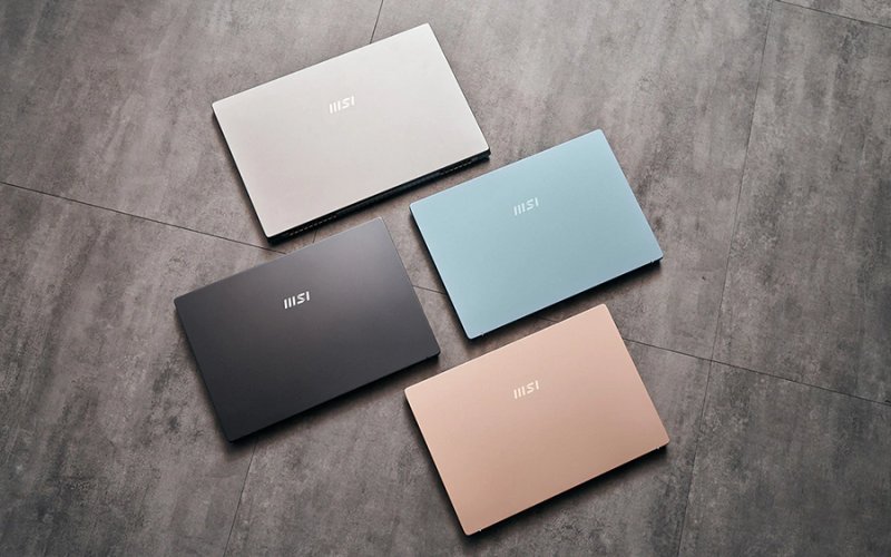 các mẫu model của laptop MSI