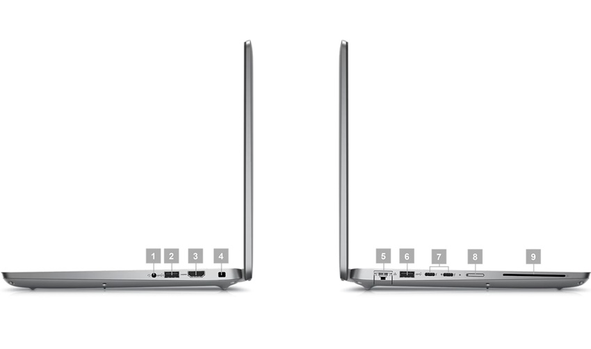 Dell Latitude 5450 - cổng kết nối