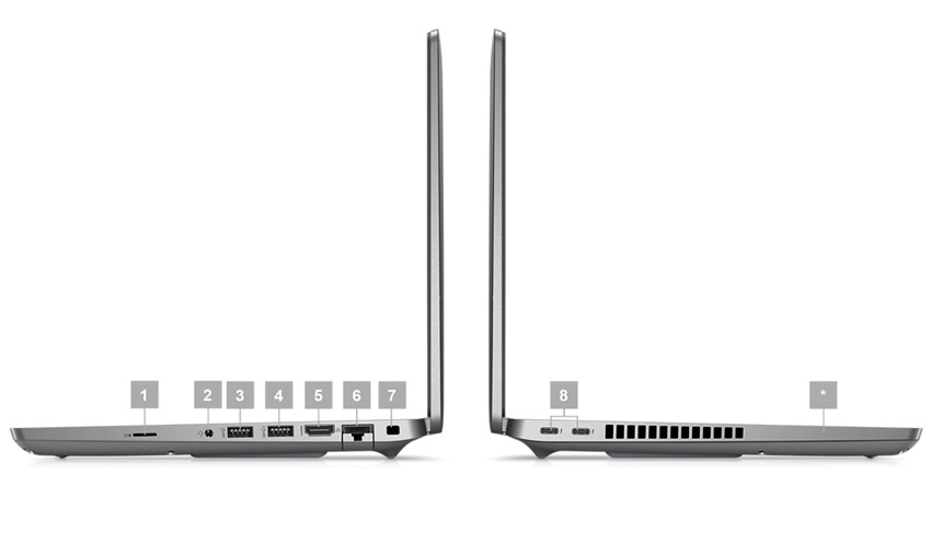 Dell Precision 3470 - cổng ngoại vi