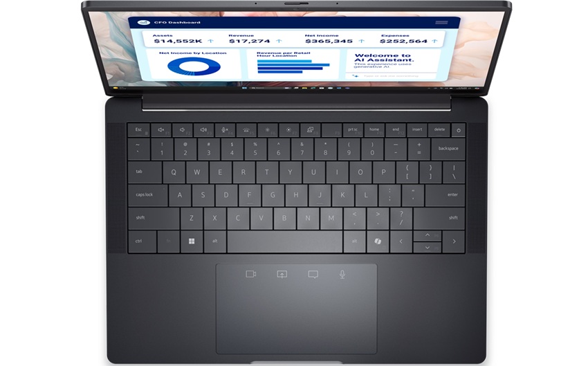 Dell Pro 13 Premium - bàn phím touchpad