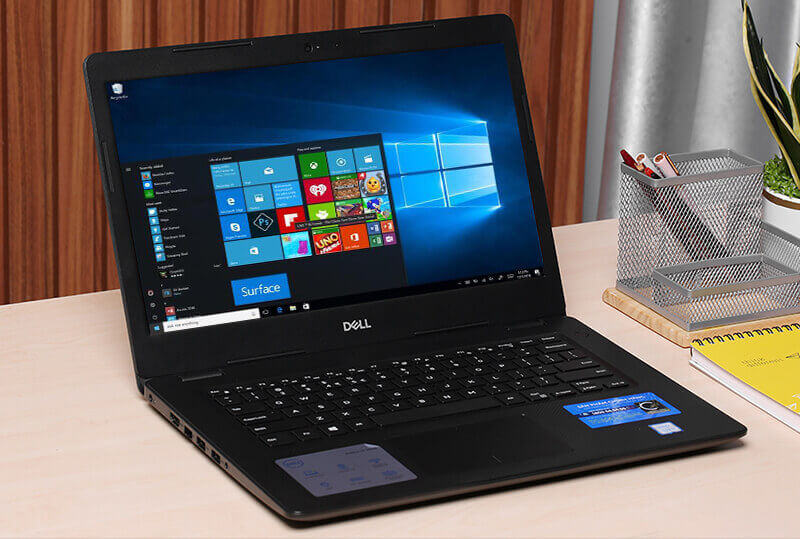 Laptop Dell Vostro 3480 cài sẵn hệ điều hành Windows 10 