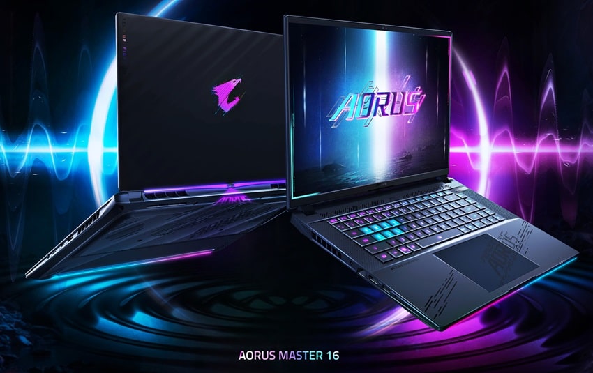 Gigabyte Aorus Master 16 - thiết kế