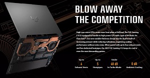 ASUS TUF A15 FA507RE - Hệ thống tản nhiệt cải tiến