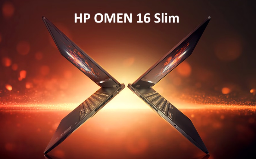 HP OMEN 16 Slim 2025 - thiết kế