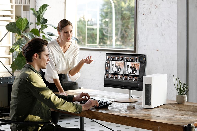 Desktop ConceptD 100 cho nhu cầu thiết kế 2D 3D