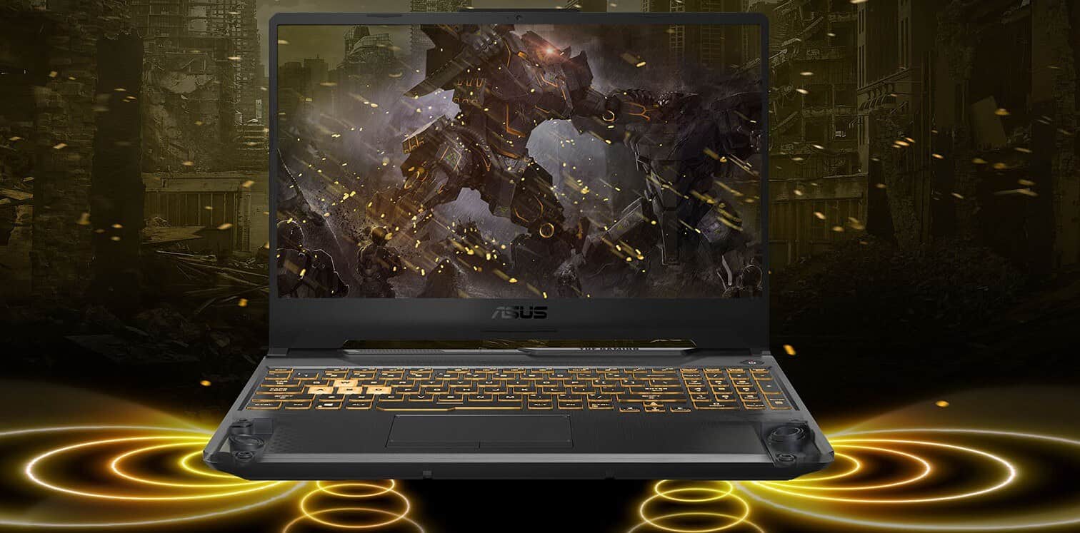 Âm thanh của Asus TUF Gaming F15 FX506 chân thực sóng động nâng cao trải nghiệm