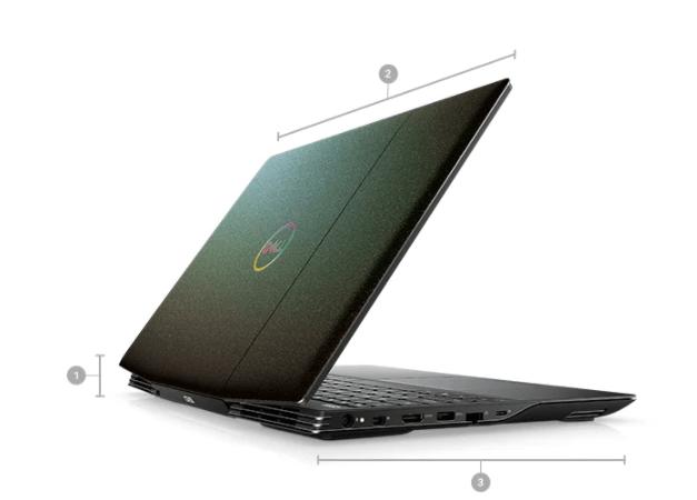 Pin và trọng lượng của Dell Gaming G5
