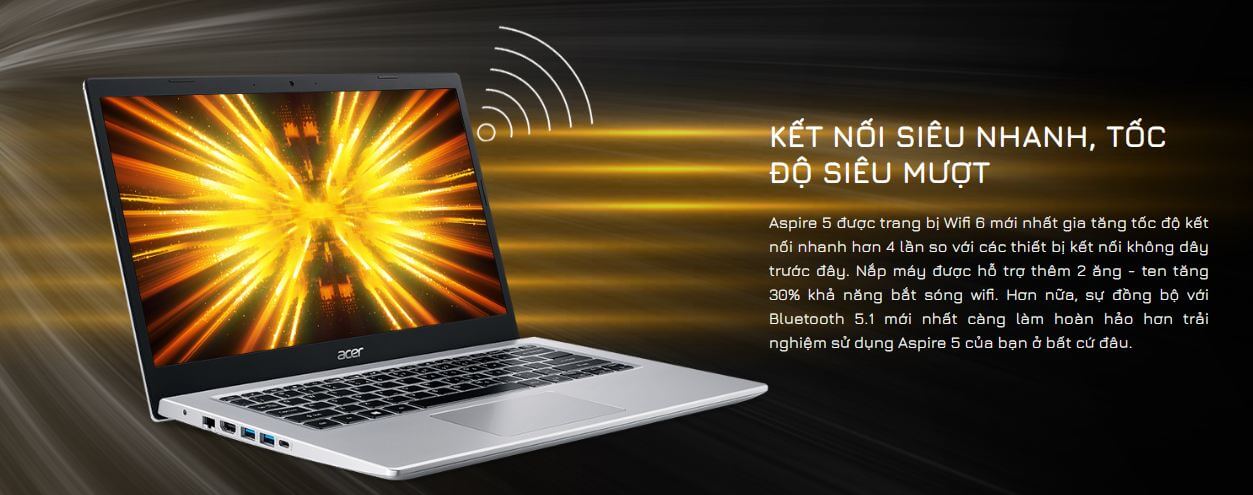 Wifi kết nối siêu nhanh, siêu mượt