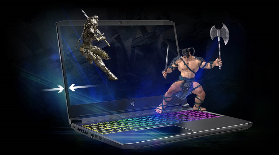 Màn hình 15.6 inch FHD IPS, 96% RGB, viền mỏng, chống chói