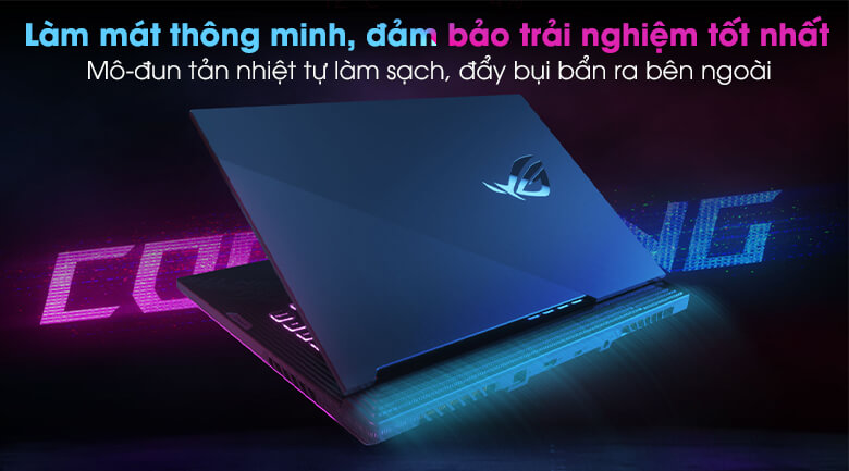 Hệ thống tản nhiệt thông minh trên Asus ROG STRIX G712