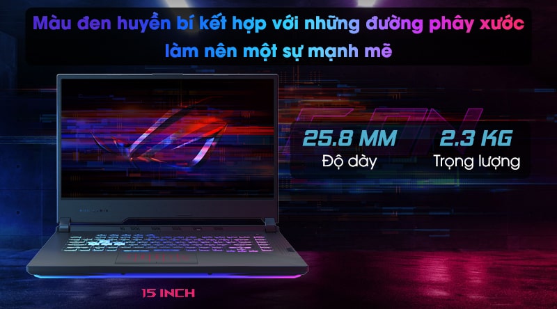 Màn hình FHD IPS với tần số quét 144Hz