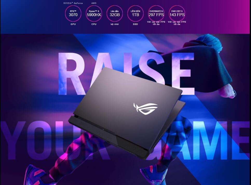 CPU Ryzen™ R7, R9 kế hợp RTX 3000 series cho hiệu năng cực khủng
