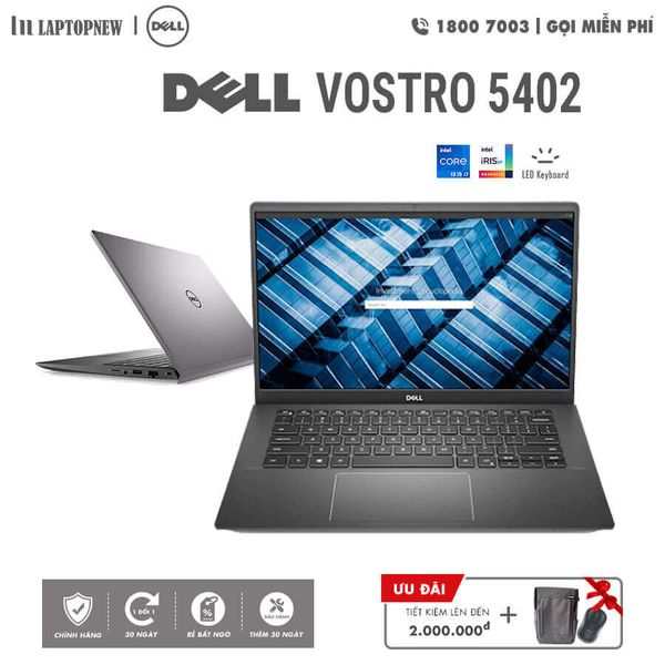 Giới  thiệu và đánh giá chung laptop Dell Vostro 5402