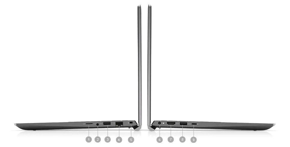 Cổng giao tiếp và chuẩn kết nối của Dell Vostro 5502