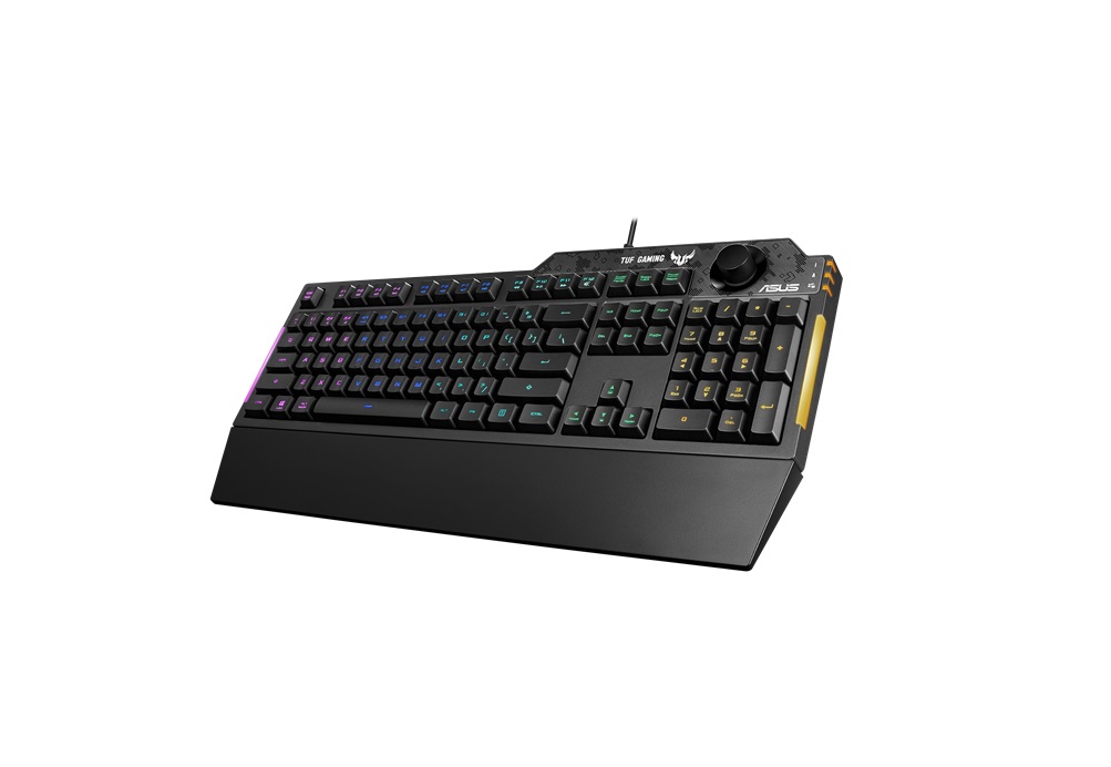 Bàn phím với 106 nút phím cùng Tactile TUF switch
