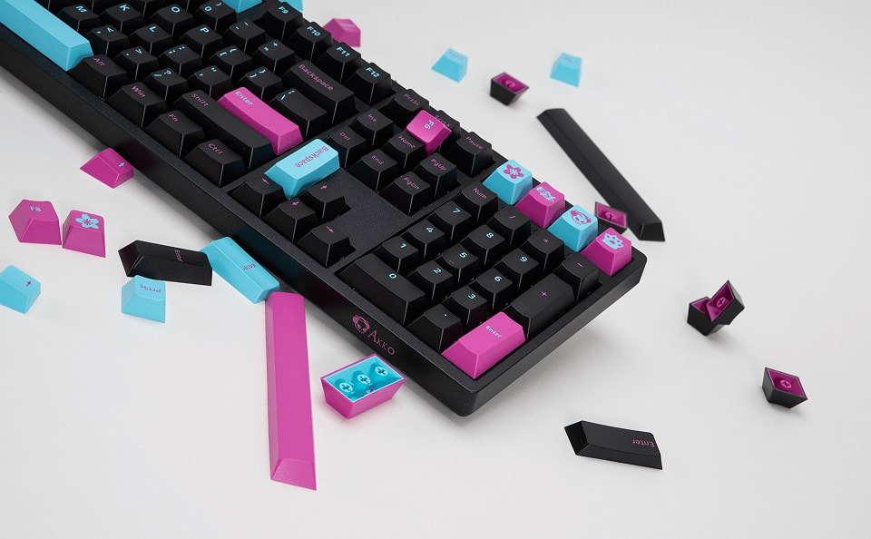 Keycap cao cấp, màu sắc nổi bật tạo điểm nhấn