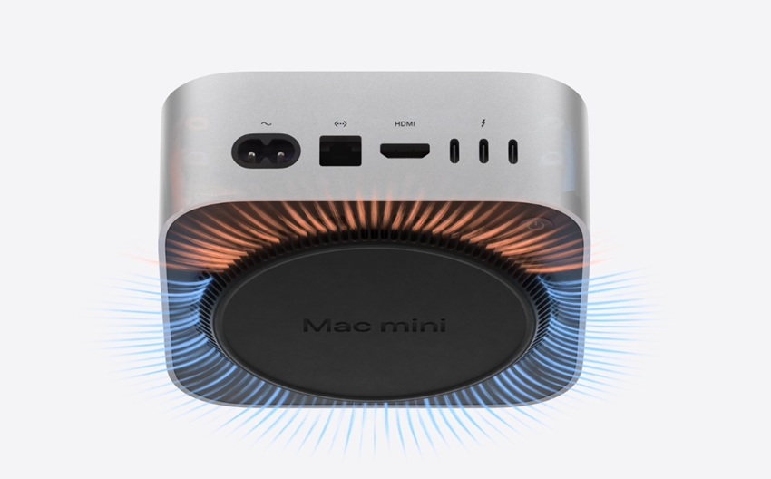 Apple Mac mini M4 - tản nhiệt