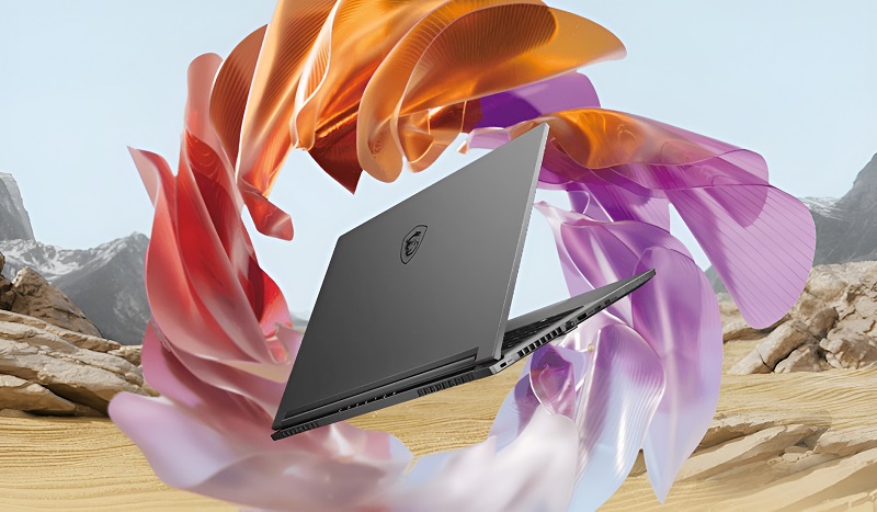 Thiết kế của laptop MSI Creator 16 AI