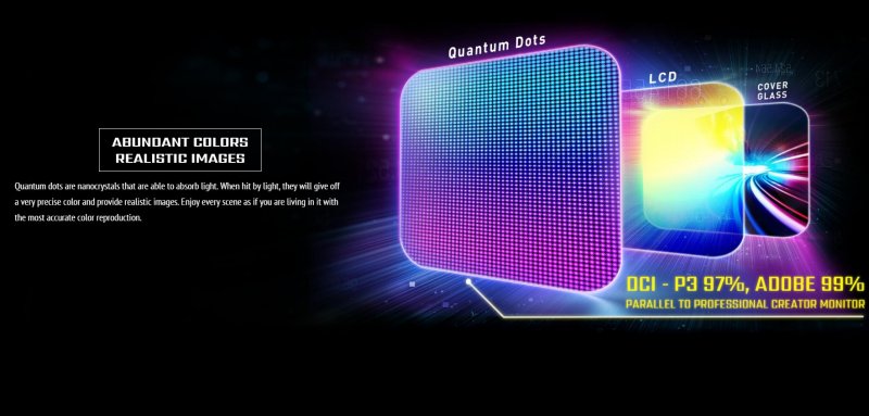 Các tính năng của MSI Optix MAG274QRF-QD