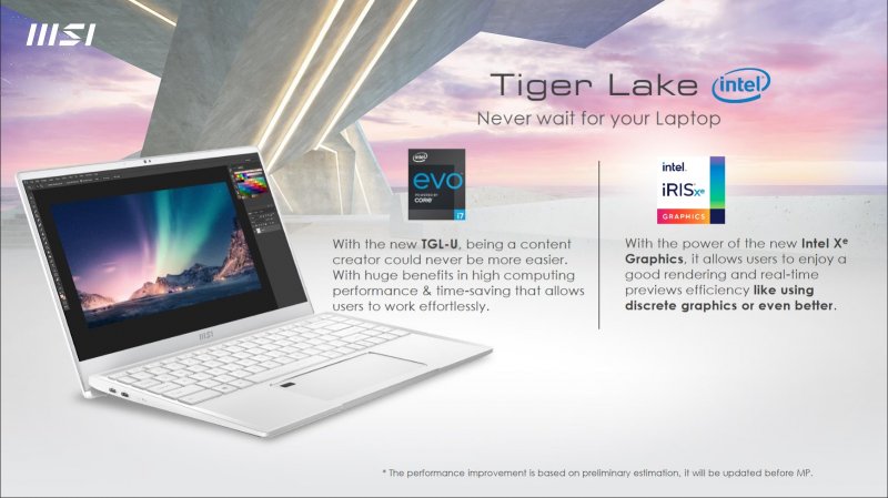 phiên bản Prestige 14 Evo