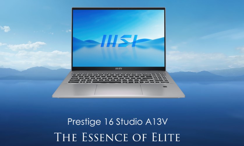 Thiết kế của MSI Prestige 16