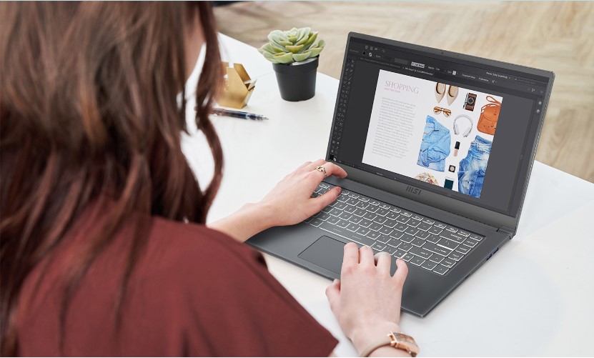 Hiệu năng laptop MSI Modern 15